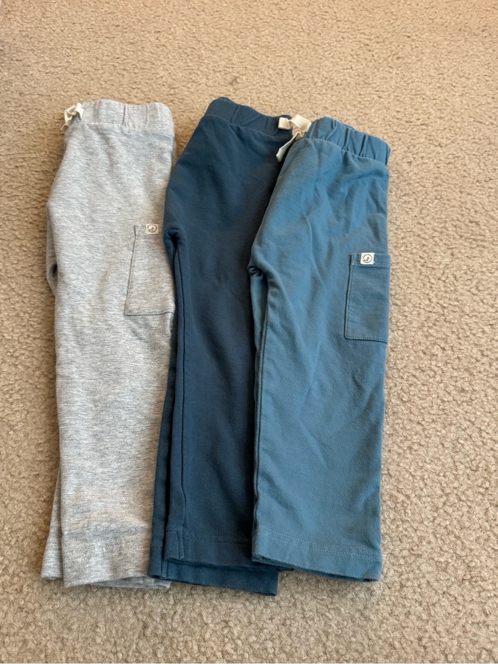 Little Planet Boys Organic Cotton Pants Set Size 3T/3A Like New